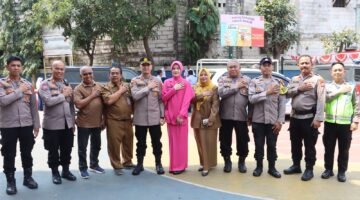 JJOS Police Goes To School, Kapolres Priok Ajak Pelajar SMPN 261 Muara Angke Jauhi Tawuran dan Narkoba