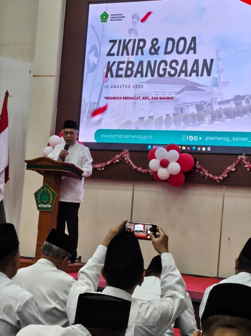 Kepala Kantor Wilayah (Kakanwil) Kemenag Provinsi Banten, Amrullah, mengatakan peringatan kemerdekaan harus menjadi momentum untuk melihat kembali perjalanan bangsa sekaligus menentukan kontribusi yang dapat diberikan untuk masa depan Indonesia.