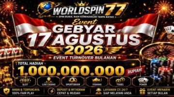 Dikenal Paling Gacor di 2026, Worldspin77 Bagikan Hadiah Ratusan Juta Setiap Minggu