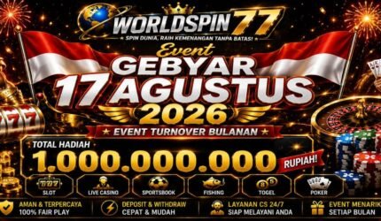 Dikenal Paling Gacor di 2026, Worldspin77 Bagikan Hadiah Ratusan Juta Setiap Minggu - Teropong Rakyat