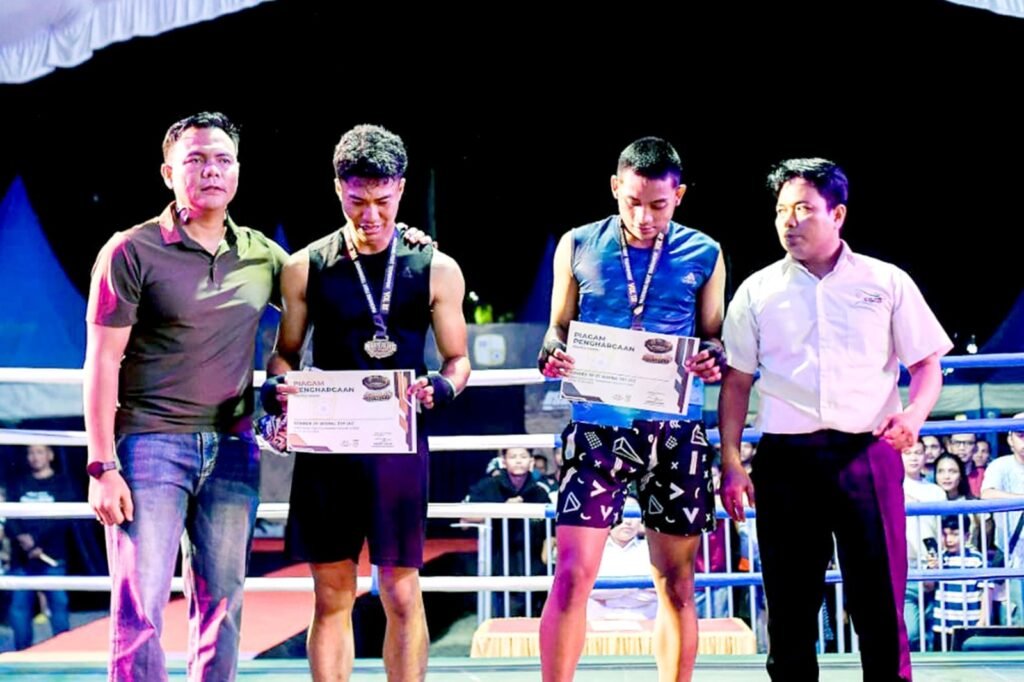 Prajurit Lanud Sjamsudin Noor, Prada Nelky Lian Mamma Sabet Medali Emas Maeraung Fight Tournament III 2026 - Teropong Rakyat