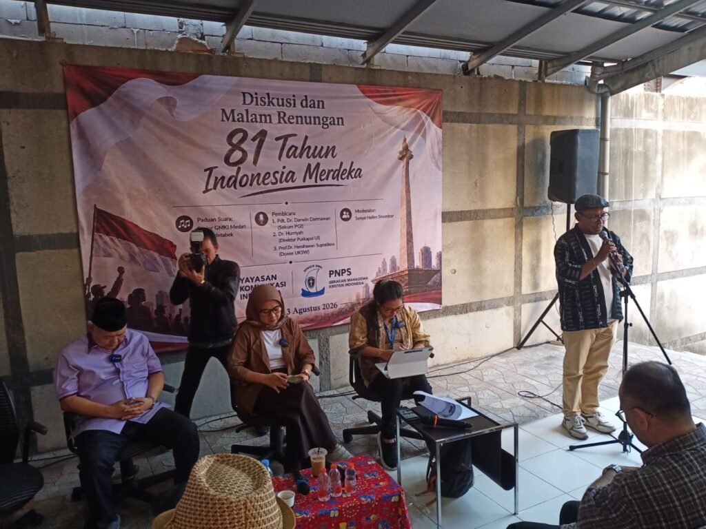 Selama 81 Tahun Merdeka: Kemerdekaan yang Masih Harus Diperjuangkan, Refleksi Mendalam di Malam Renungan PNPS GMKI & Yayasan Komunikasi Indonesia - Teropong Rakyat