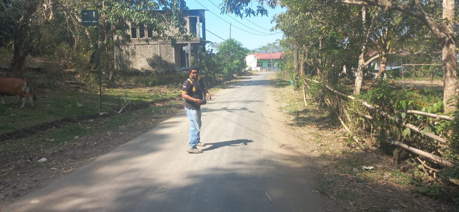 Transparansi Pembangunan Kedindi–Kajong: CV Dwi Satria Paparkan Penuntasan Pekerjaan dan Pinjauan Lapangan oleh Tim Dinas PUPR