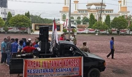 18 Kelompok Tani Datangi Kantor Bupati Asahan, Pertanyakan Eks HGU PT Bakrie Sumatera Plantations Tbk dan Tuntut Plasma 20 Persen - Teropong Rakyat
