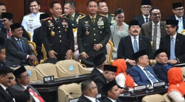 Panglima TNI Hadiri Pidato Kenegaraan Presiden RI pada Sidang Tahunan MPR RI Tahun 2026