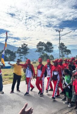Jalan Santai HUT ke-81 RI di Lanny Jaya Berlangsung Aman dan Lancar
