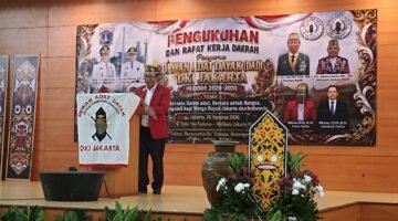 Bersatu dalam Adat, Bersatu untuk Bangsa, Pengukuhan Pengurus DAD DKI Jakarta Periode 2026–2031 Resmi Digelar