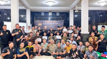 Siapkan Regenerasi, Senkom Mitra Polri Kota Pasuruan Gelar Diklat Kader Untuk Masa Depan Organisasi