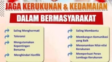 Aktivis Serukan Masyarakat Jaga Kondusifitas Jelang Hut Kemerdekaan RI Ke – 81 Tahun