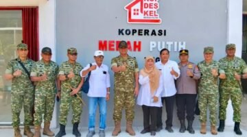 Wapang TNI Tinjau Karya Bakti, Pembangunan KDKMP dan Yonif TP 842/Badak Sakti di Pandeglang