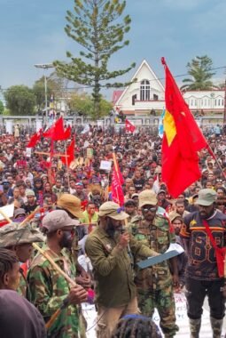 Aksi Demonstrasi KNPB di Wamena Berlangsung Aman, Tertib dan