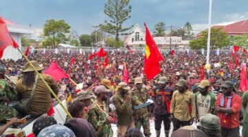 Aksi Demonstrasi KNPB di Wamena Berlangsung Aman, Tertib dan