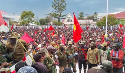Aksi Demonstrasi KNPB di Wamena Berlangsung Aman, Tertib dan - Teropong Rakyat