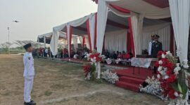 Danramil 12/ Rajeg Kapten Inf Kus Fiananda Yusuf bertindak sebagai inspektur upacara yang juga di dampingi Ketua Persit KCK ranting 13 Ny.Linda Kus Fiananda Yusuf dalam rangkaian kegiatan yang menjadi penutup peringatan kemerdekaan