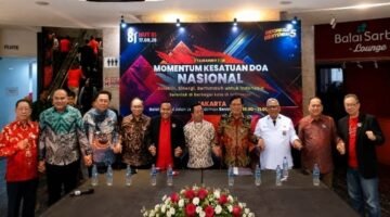 SEJARAH BARU: 8 Aras Gereja, 620 Titik, 38 Provinsi Satu Suara Doa Mengguncang Nusantara di HUT ke-81 RI