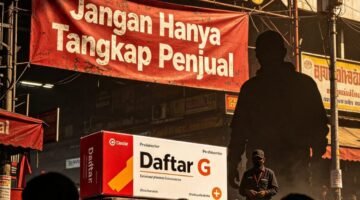 Obat Keras Daftar G di Tanah Abang, Publik: Jangan Hanya Tangkap Penjual