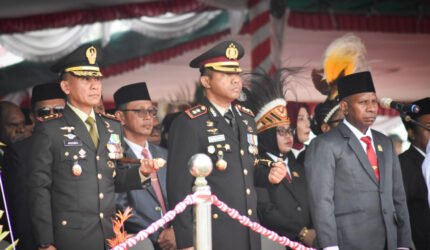 Semangat Kemerdekaan, Dandim 1710/Mimika Hadiri Upacara HUT ke-81 RI di Timika - Teropong Rakyat