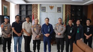 Perkuat Sinergi, Kapolres Pelabuhan Tanjung Priok Sambangi Pengadilan Negeri Jakarta Utara