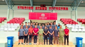 Letjen TNI Richard Tampubolon Tinjau Atlet Pelatnas Taekwondo Indonesia di Markas Kopassus
