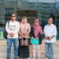 Tim Kuasa hukum dari YNN LawFirm, Yohan, SH dan Ir. Irna Rudiana, SH, MH, Msi saat dampingi Ageng Suseno