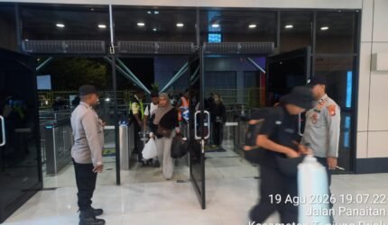 JJOS Pelayanan & Pengamanan Embarkasi KM Bukit Raya Tujuan Kijang Berlangsung Aman dan Lancar, 228 Penumpang Terlayani - Teropong Rakyat