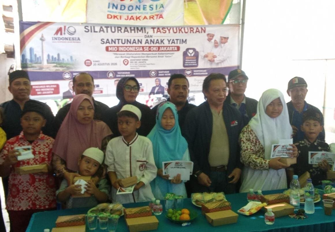 MIO Indonesia PW Provinsi DKI Jakarta, Adakan Silahturahmi, Tasyakuran, Santunan Anak Yatim dan Berikan Bantuan Sosial
