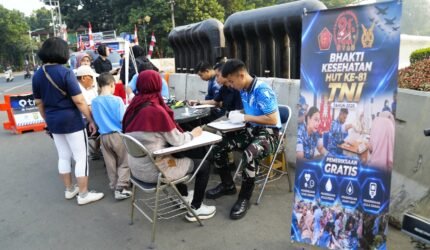 TNI Gelar Bhakti Kesehatan Gratis Sambut HUT ke-81 TNI - Teropong Rakyat