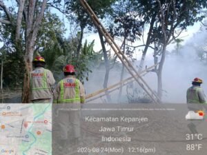 Dalam Sehari, Dua Kebakaran Terjadi di Kabupaten Malang, Damkar Bergerak Cepat - Teropong Rakyat