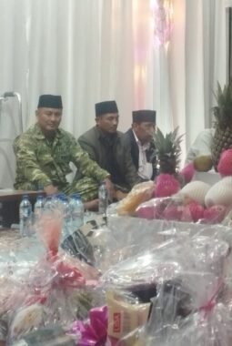 Bati Tuud Koramil 12 Bantur Hadiri Maulid Nabi di Ponpes Al Anwar