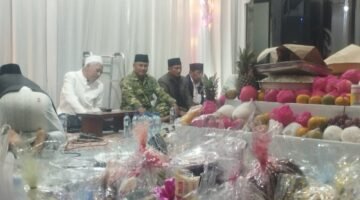Bati Tuud Koramil 12 Bantur Hadiri Maulid Nabi di Ponpes Al Anwar
