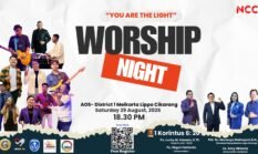 NCCI Gelar “You’re The Light” Worship Night 2026 di Meikarta, Hadirkan Harapan di Tengah Pergumulan