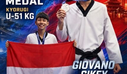 Ketum PBTI Letjen TNI Richard Tampubolon : Bangga, Atlet Taekwondo Raih Satu Medali Perak di China - Teropong Rakyat