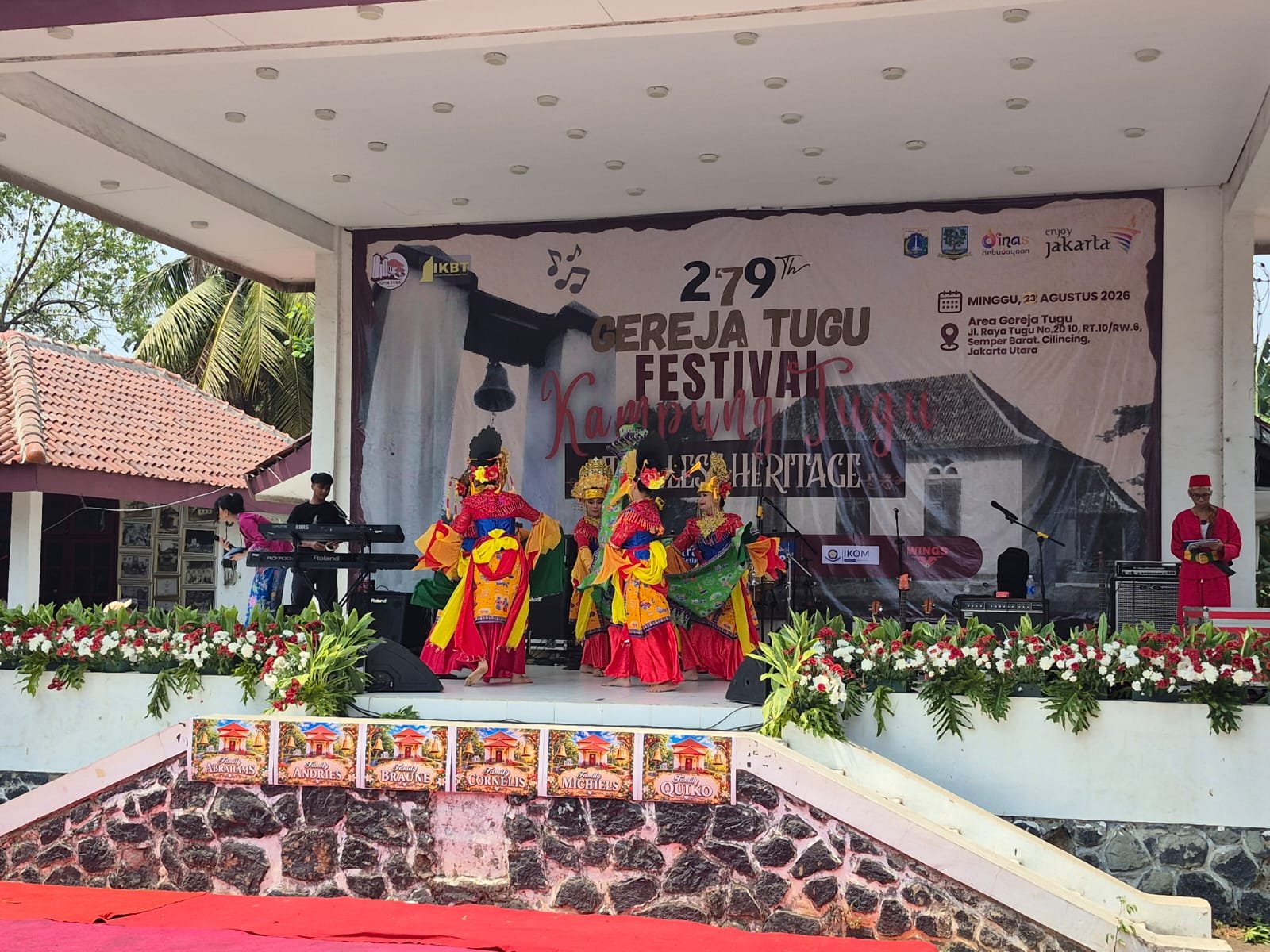 HUT 279 Tahun Gereja Tugu: Pawai 6 Marga Menyatu, Bukti Persatuan Abadi Warisan Leluhur Portugis-Tugu - Teropong Rakyat