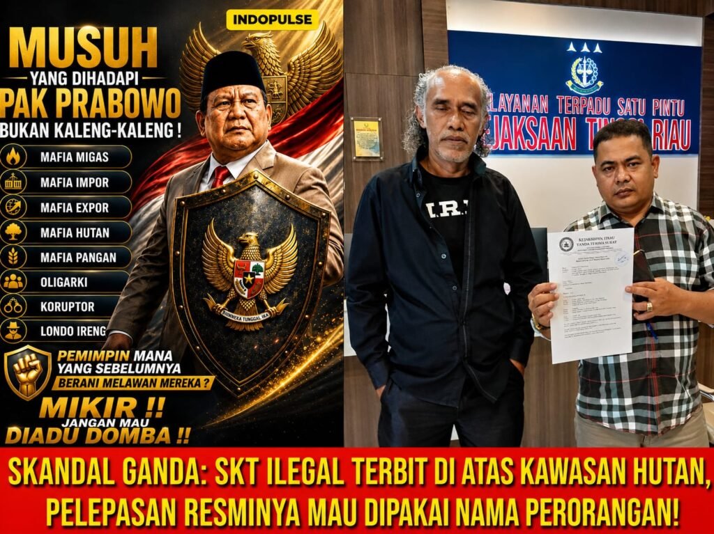 Portal Berita Indonesia dan Dunia Terkini Hari Ini, Update Harian Terbaru, Terlengkap, Tajam, Aktual dan Berimbang. Bapak PRESIDEN RI: 29 Tahun Mafia Sawit Kuasai Hutan Rakyat, Modusnya Terbongkar dari Selembar Surat Tahun 1997! - Teropong Rakyat