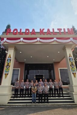 Polda Kaltim Sambut Satgas Edukasi Polri, Perkuat Upaya Pencegahan Karhutla di Masyarakat