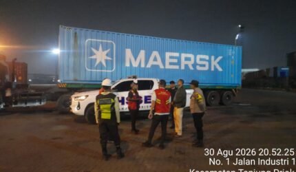 Patroli Dialogis Polsubsektor Inggom, Polres Pelabuhan Tanjung Priok Ajak Satpam dan Pekerja Bersama Jaga Kamtibmas - Teropong Rakyat