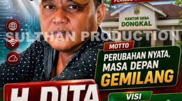 H. Sanusi Sebagai Calon Kepala Desa Dongkal : Siap Sejahterakan Masyarakat Dengan Kepemimpinan Jujur Dan Transparent