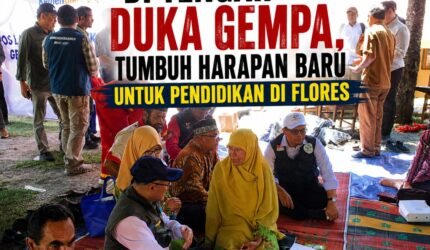 Mendikdasmen Peduli Gempa Flores, Pastikan Tidak Ada Anak Yang Putus Sekolah Dan Kober Aisyiyah Jadi TK - Teropong Rakyat