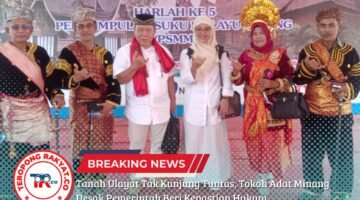 Tanah Ulayat Tak Kunjung Tuntas, Tokoh Adat Minang Desak Pemerintah Beri Kepastian Hukum