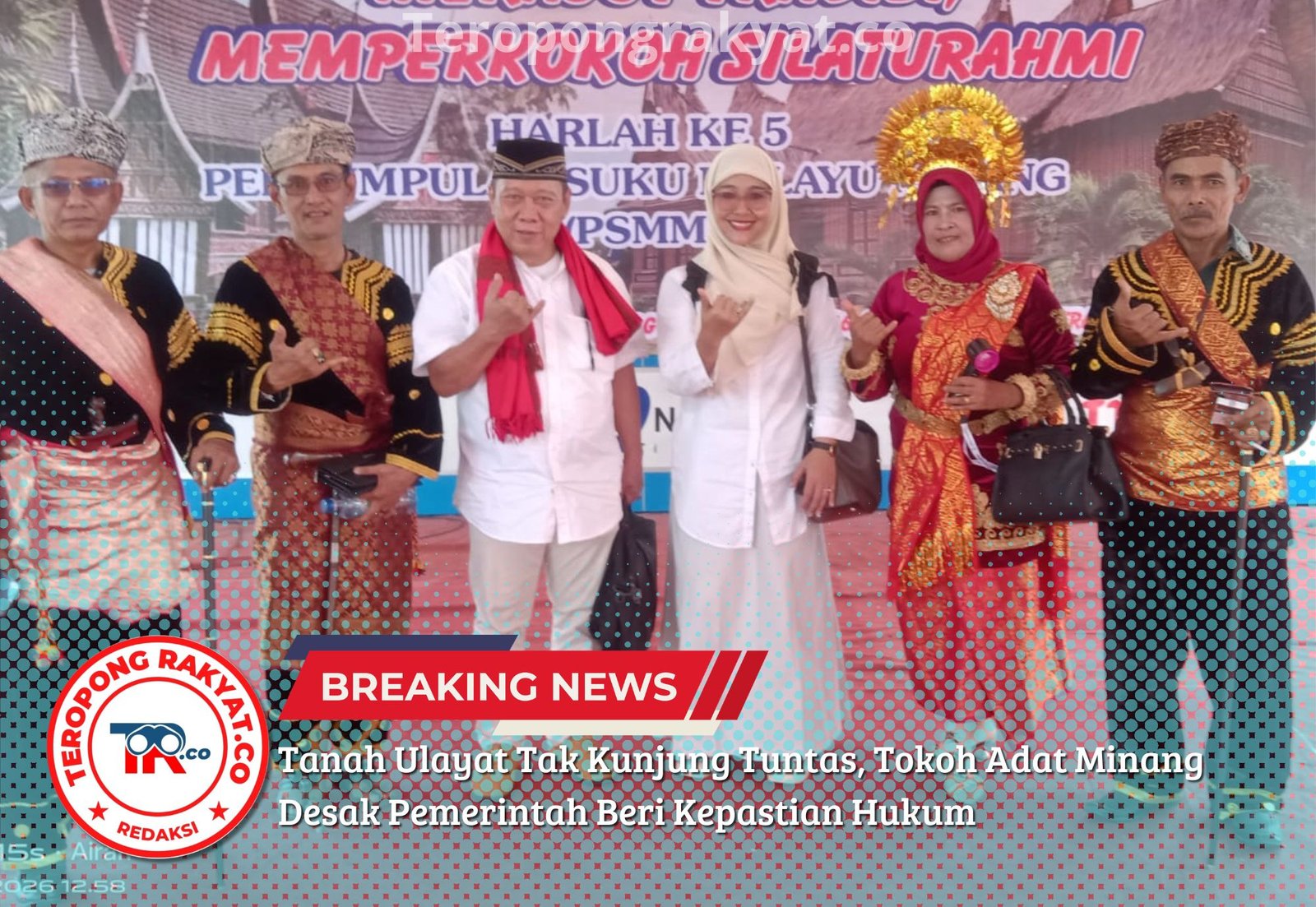 Tanah Ulayat Tak Kunjung Tuntas, Tokoh Adat Minang Desak Pemerintah Beri Kepastian Hukum
