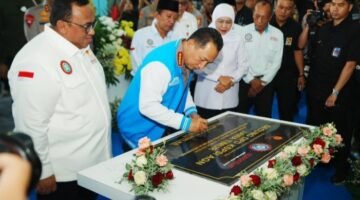 Kapolri Resmikan Gedung KSPSI AGN Jatim