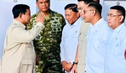 Wapang TNI Hadiri Peresmian PLTS 100 GWp Tahap Pertama Oleh Presiden RI - Teropong Rakyat