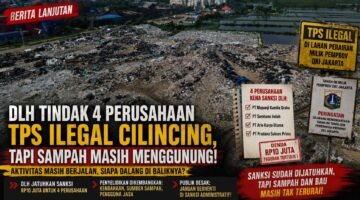 DLH Tindak 4 Perusahaan Terkait TPS Ilegal Cilincing, Tapi Gunungan Sampah Masih Jadi Pertanyaan Besar
