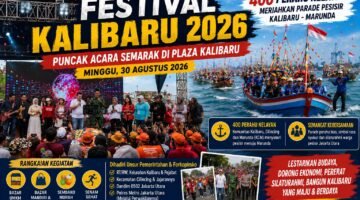 Festival Kalibaru 2026 Semarak, 400 Perahu Nelayan Meriahkan Parade Pesisir Jakarta Utara