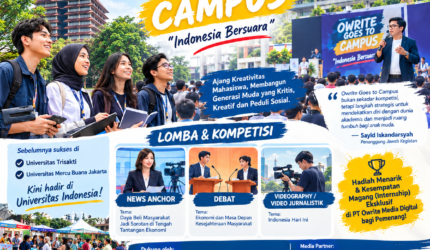 Owrite Goes to Campus di UI, Sayid Iskandarsyah Soroti Potensi Talenta Muda di Era Digital - Teropong Rakyat