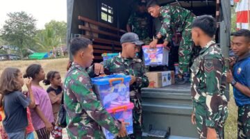 Hari Ketujuh Belas Penanganan Gempa NTT, TNI Salurkan 1.032,921 Ton Bantuan