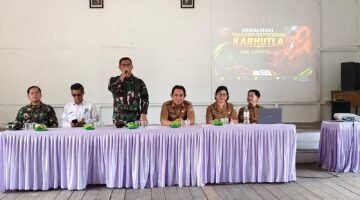 Memperkuat Mitigasi Karhutla, Tim Penyuluhan Mabes TNI Bertemu Berbagai Warga Masyarakat dan Aparat