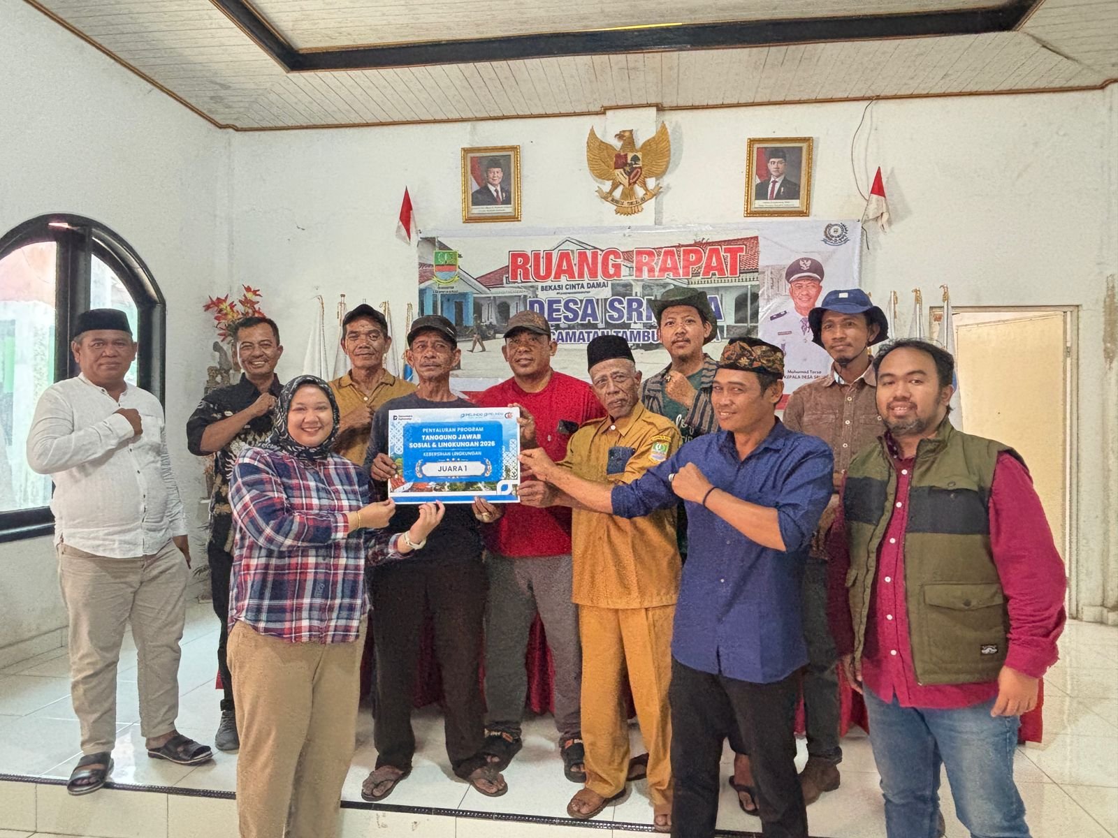 Lanjutkan Program TJSL Di Desa Srijaya, API Dukung Penataan Lingkungan Berkelanjutan - Teropong Rakyat