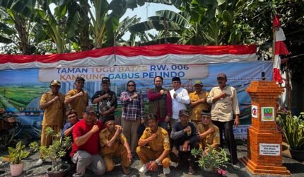 Lanjutkan Program TJSL Di Desa Srijaya, API Dukung Penataan Lingkungan Berkelanjutan - Teropong Rakyat