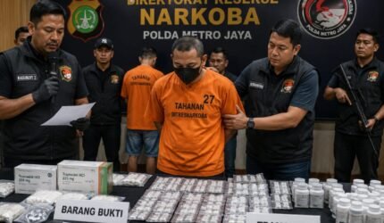 Diduga Bandar Tramadol di Tanah Abang Diamankan Polda Metro Jaya, Rere dan Sejumlah Rekannya Ikut Diperiksa - Teropong Rakyat